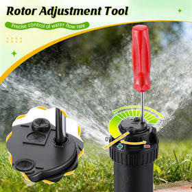 Gulfmew rotor adjustment tool for precise spray control