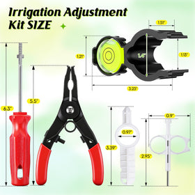 Gulfmew rotor hold-up tool with level for proper orientation