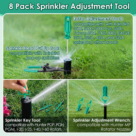 Gulfmew sprinkler head adjustment screwdriver for Rain Bird and similar models