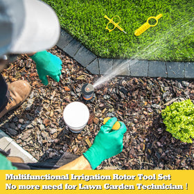 Gulfmew compatibility with Hunter and Rain Bird heads for streamlined irrigation
