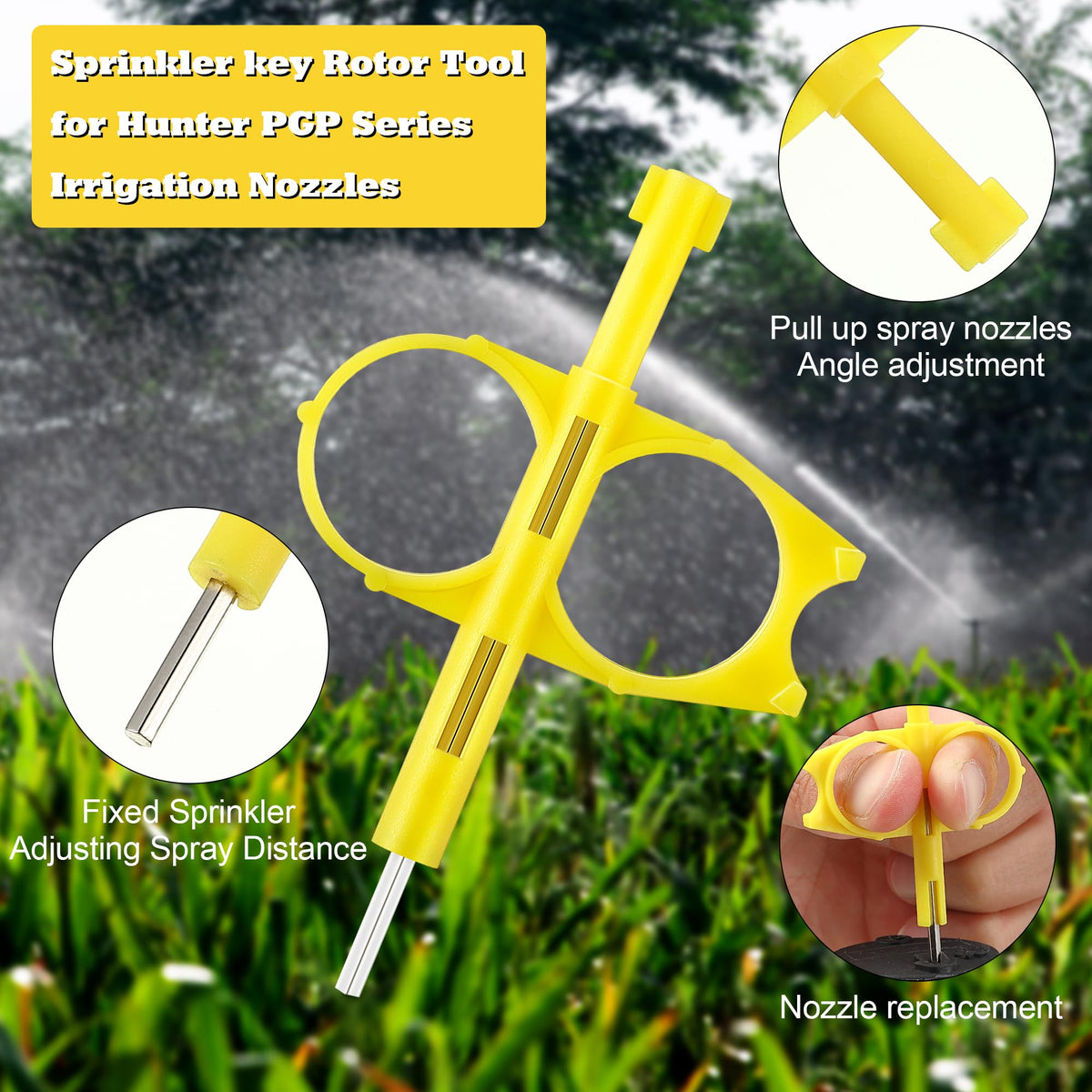 Gulfmew orange rotor adjuster tool for easy arc and distance tweaks