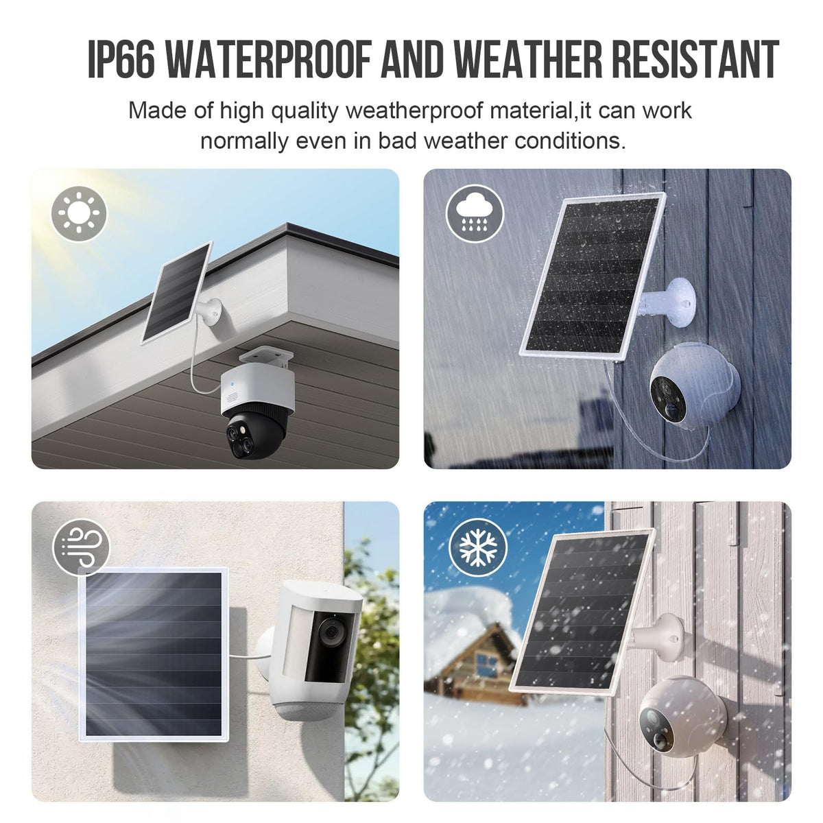 Gulisot 6W solar panel charger ready for quick outdoor setup