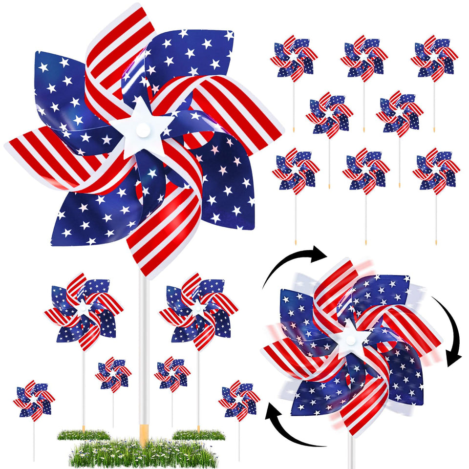 Gushu Fourth of July pinwheels brighten outdoor gardens