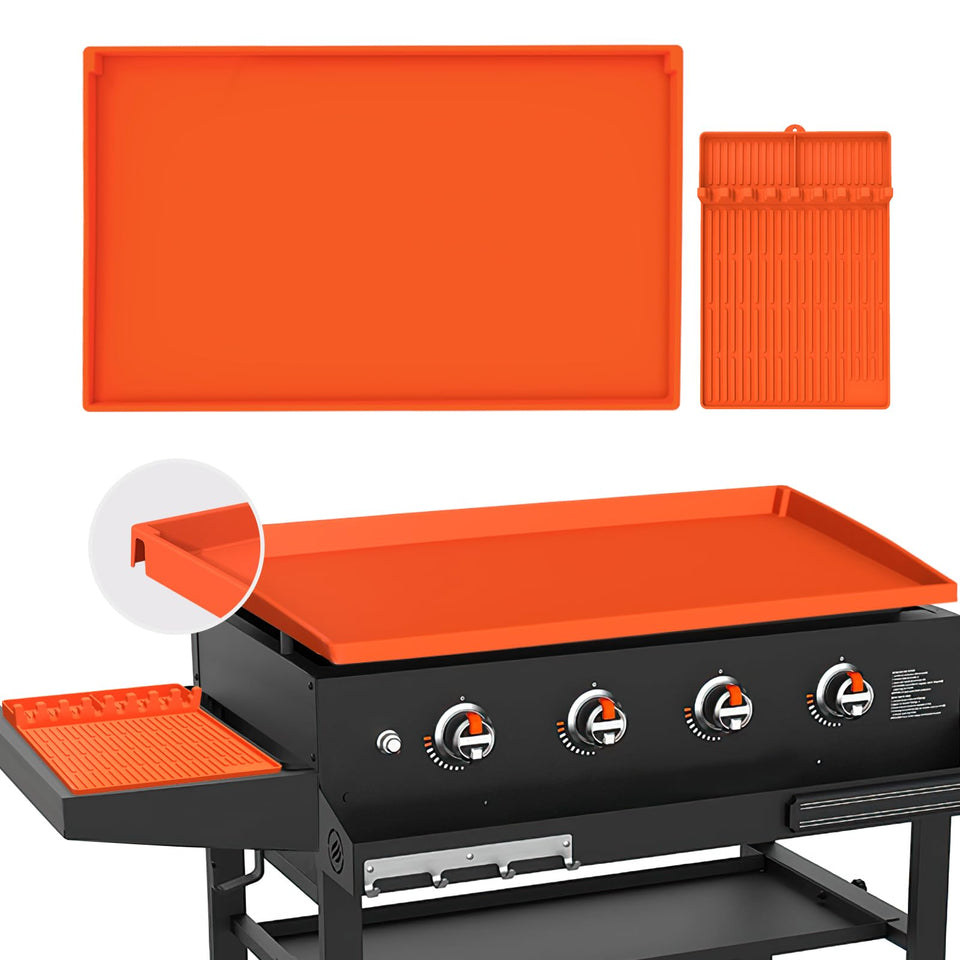 GUSOYO full-edge griddle cover for 36-inch Blackstone protects from weather and debris.