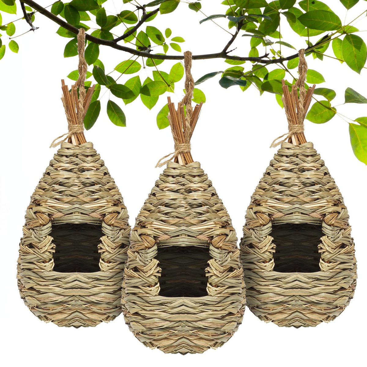 Gute hummingbird houses outdoor hanging structure for natural garden charm and bird nesting.
