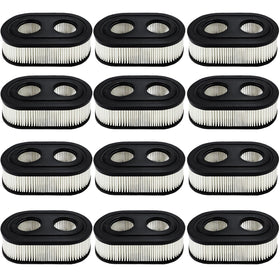 Guuozzli 12-pack air filter closeup highlighting pleated filtration.