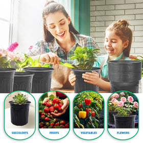Guuozzli versatile pots support seedlings, cuttings, vegetables, and flowers.