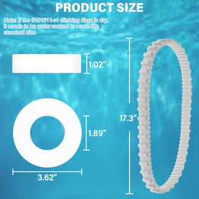 GVCVHVCV climbing-ring replacement pack boosts pool surface grip.