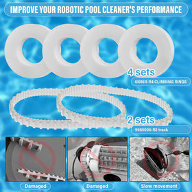 GVCVHVCV timing-track kit restores cleaner speed and traction.