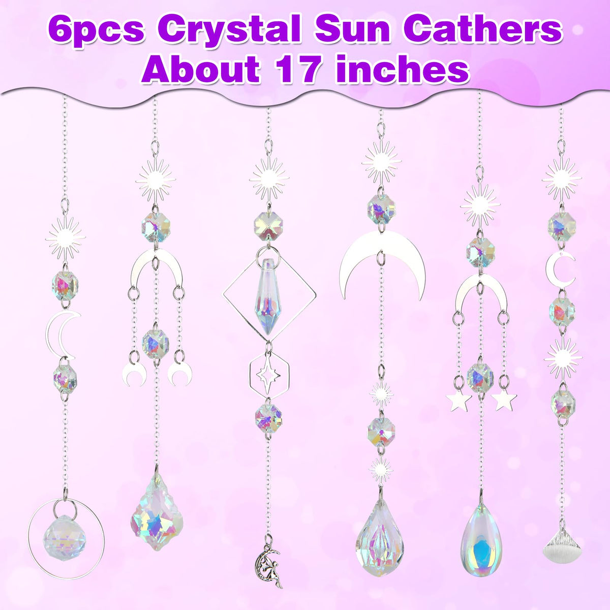 GWAHSA gift-ready crystal set for birthdays or celebrations, charming keepsakes.