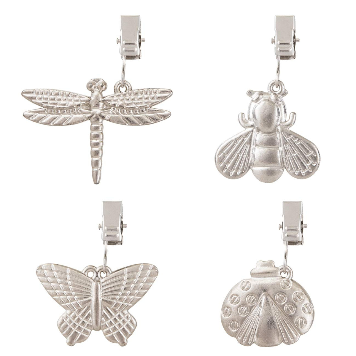 GWHOLE butterfly tablecloth weight clip keeps outdoor cloth secure in windy conditions