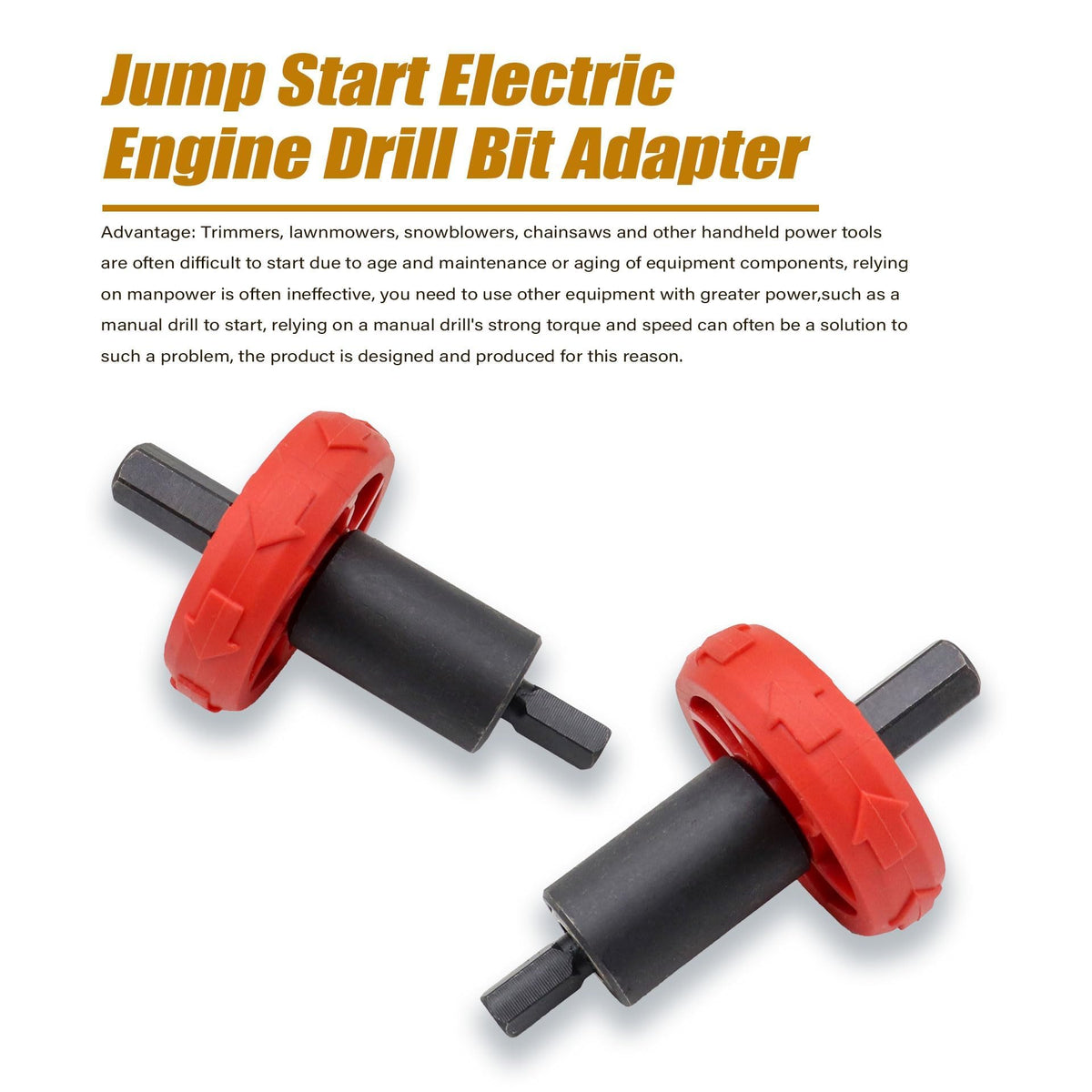 GXARTS durable CRV and plastic build offers reliable starter for repeated use.