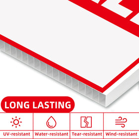 GXGGUS 15-inch rust-resistant stake close-up for stable installation.