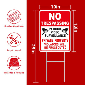 GXGGUS double-sided sign with UV coating for long-lasting outdoor visibility.