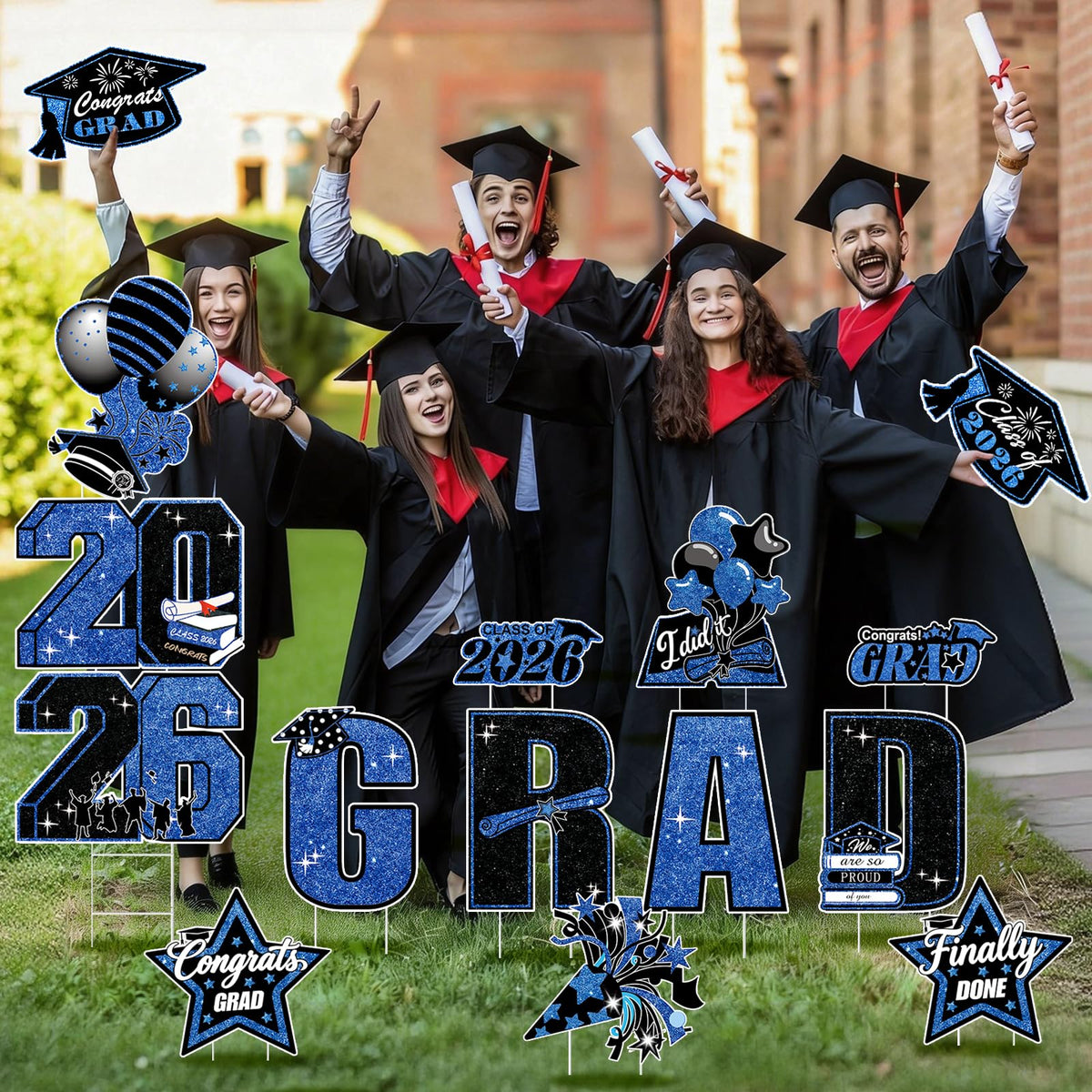 GXGGUS front-yard graduation decor ideas for photo-worthy moments