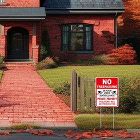 GXGGUS outdoor yard sign kit for front doors and gardens.