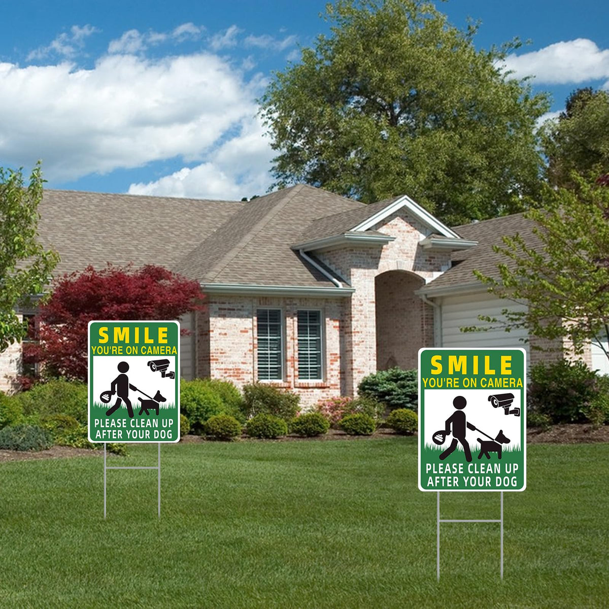 GXGGUS Outdoor yard sign set, easy installation and long-lasting use.