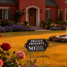 GXGGUS Versatile sign suitable for homes, driveways, and gardens.