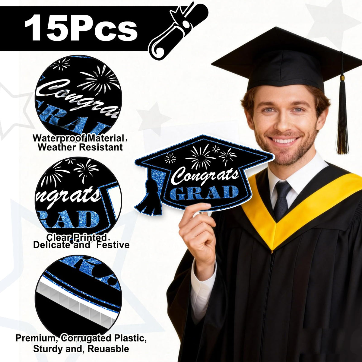 GXGGUS waterproof, fade-resistant signs withstand weather for lasting decorations