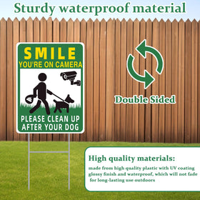 GXGGUS Weatherproof outdoor sign for yard visibility and durability.