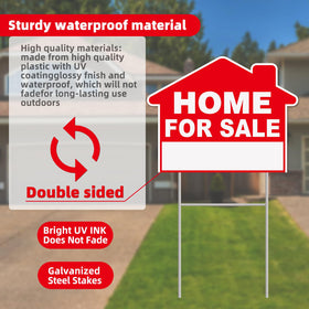 GXGGUS sign displayed in a yard with stake setup for quick use.