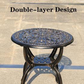GXOUTAL weather-resistant cast aluminum design built for outdoor durability