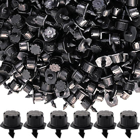GXXMEI adjustable dripper with quarter-inch barb connection for precise flow control.