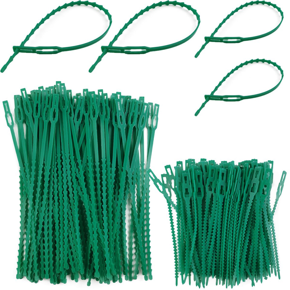 GXXMEI 9-inch plant ties secure stems for flexible support.