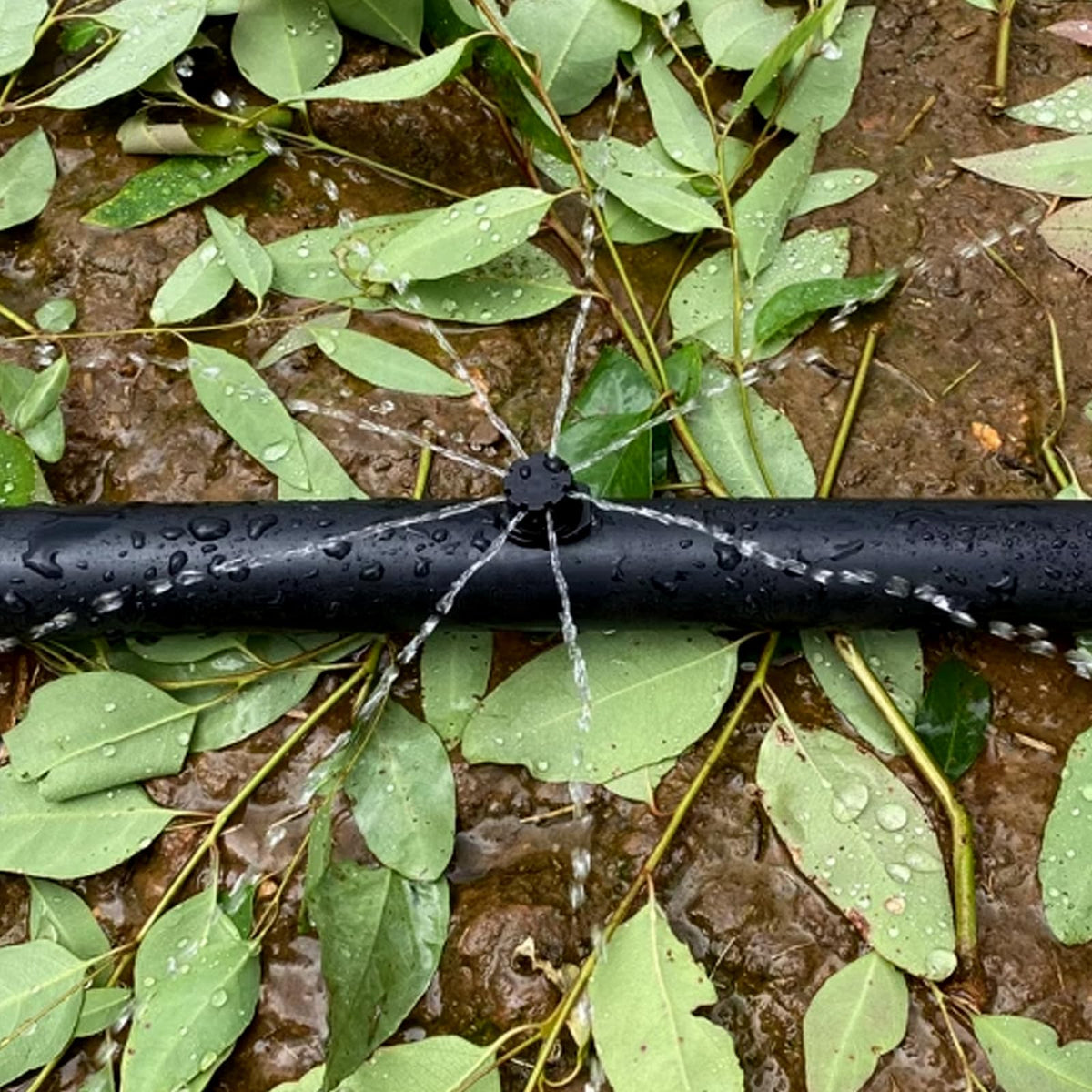 GXXMEI tube adapter for 4mm and 7mm tubes shows compatible irrigation setup.