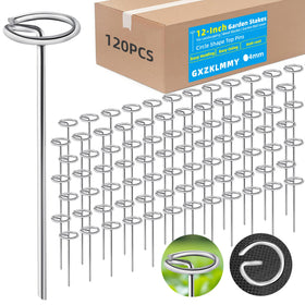 GXZKLMMY 12-inch circle-top landscape pin secures fabric edges with easy grip.
