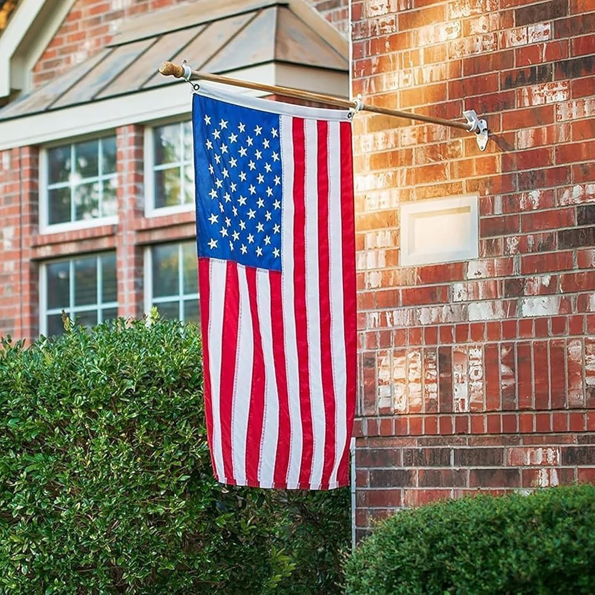 GYaozii American flag 4x6ft ideal for homes, businesses, or events