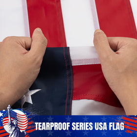 Weather-ready nylon flag from GYaozii with fade-resistant colors in sun and rain.