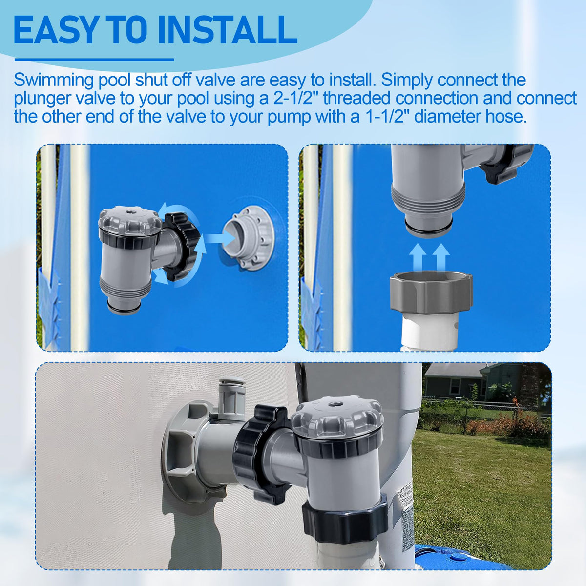 GYPNS backwash-ready valve simplifies filtration tasks and maintenance