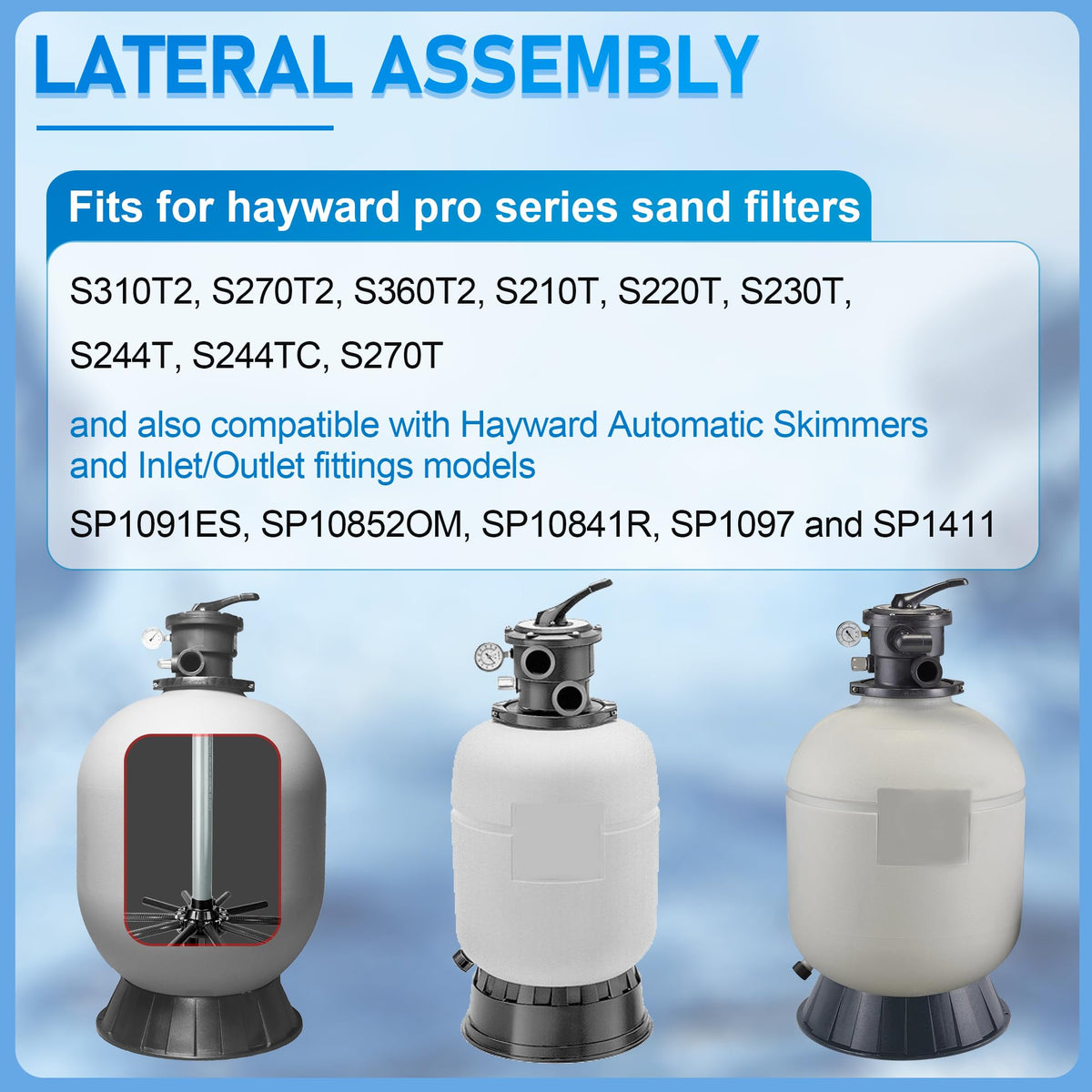 GYPNS SX244DA Hayward compatibility for reliable filter replacement