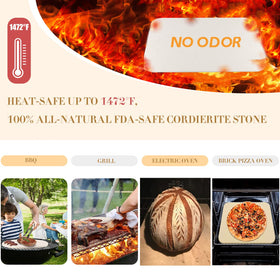 Gyreuni steel pizza cutter delivers clean, quick slices of hot pie.