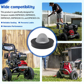 GYUTONG water inlet protection — reduces clogs to maintain steady pressure.