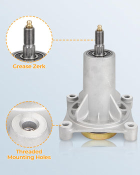 GYZJ Husqvarna-compatible spindle for YTH series decks