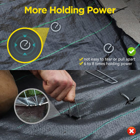 GZBEVITAR versatile pins fit weed barriers, garden stakes, and more.