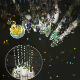 GZCGLN sun catchers brighten Christmas trees with color