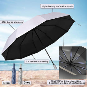GZWKEAK 45 inch canopy provides UPF 50+ sun protection