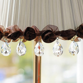 Clear teardrop prisms for suncatchers and decorative windows