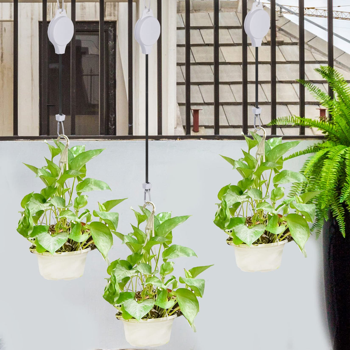 Haakong bird feeder hanger suitable for outdoor decks and gardens.