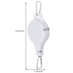 Haakong plant pulley 360-degree rotation enables flexible, multi-directional bird feeding.