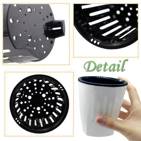 Double-layer water reservoir design by Haawooky supports moisture between waterings