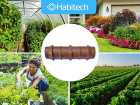 Habitech 17mm barbed insert fittings ensuring tight connections