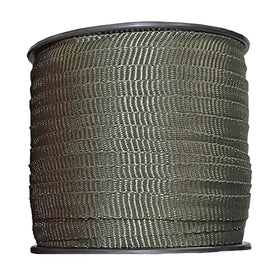 Habitech olive-green 250ft tree tie strap roll for versatile outdoor use