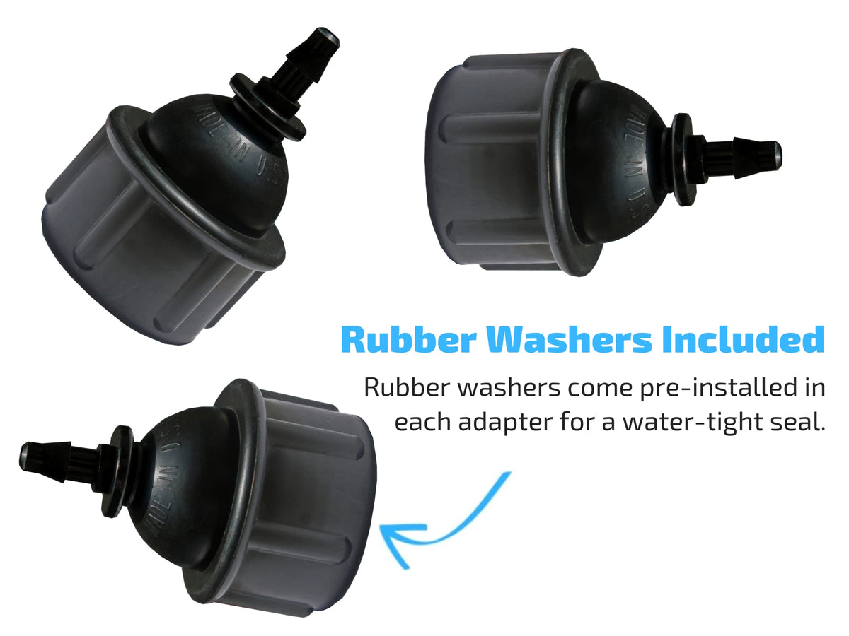 Habitech compatible with Rain Bird, Orbit, Raindrip and Toro tubing.