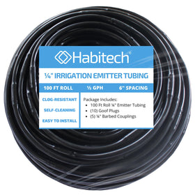 Habitech durable tubing withstands outdoor conditions and foot traffic.