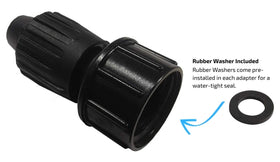 Habitech reusable irrigation fittings emphasizing long-lasting, tool-free reuse.