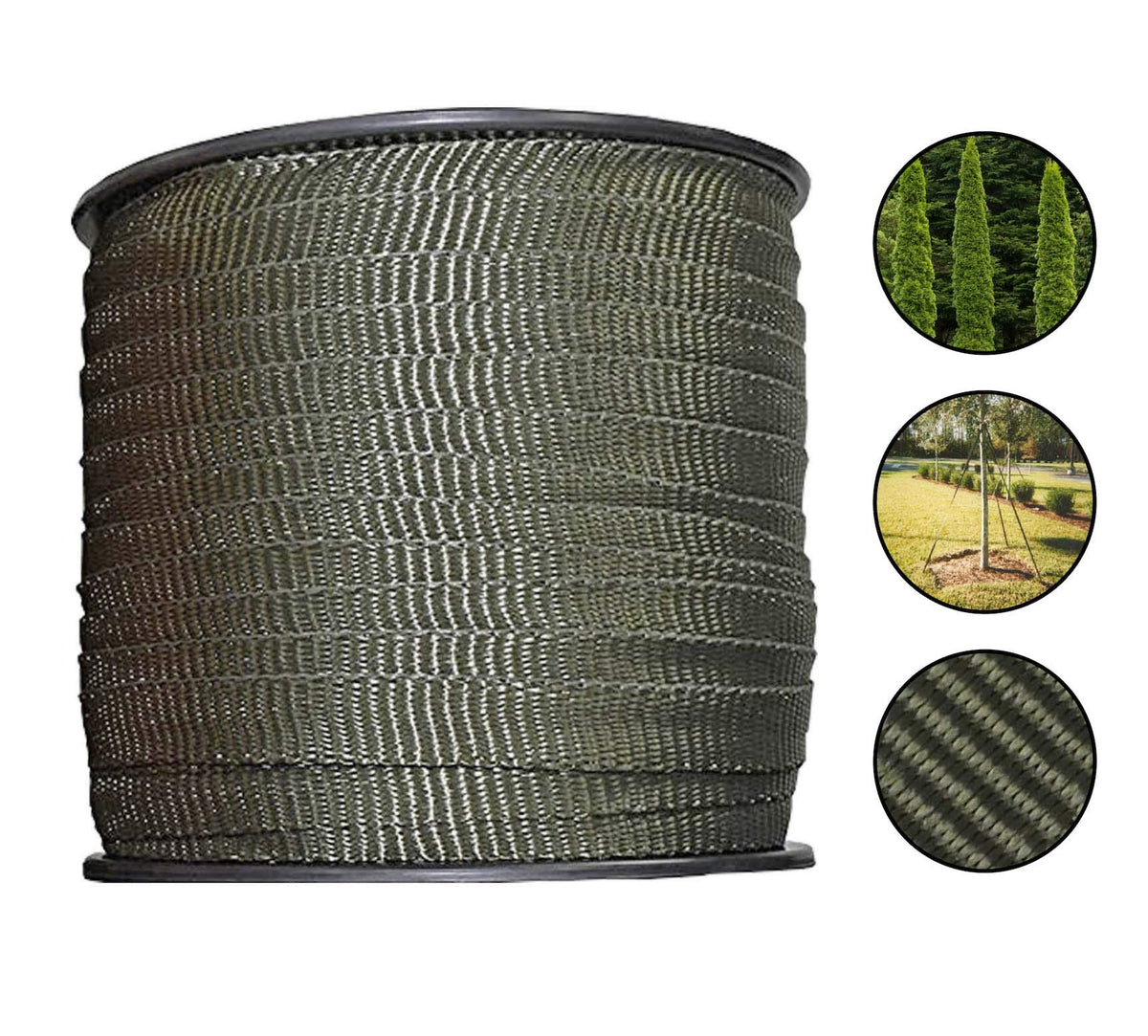 Habitech tree tie strap made in the USA for durable outdoor projects
